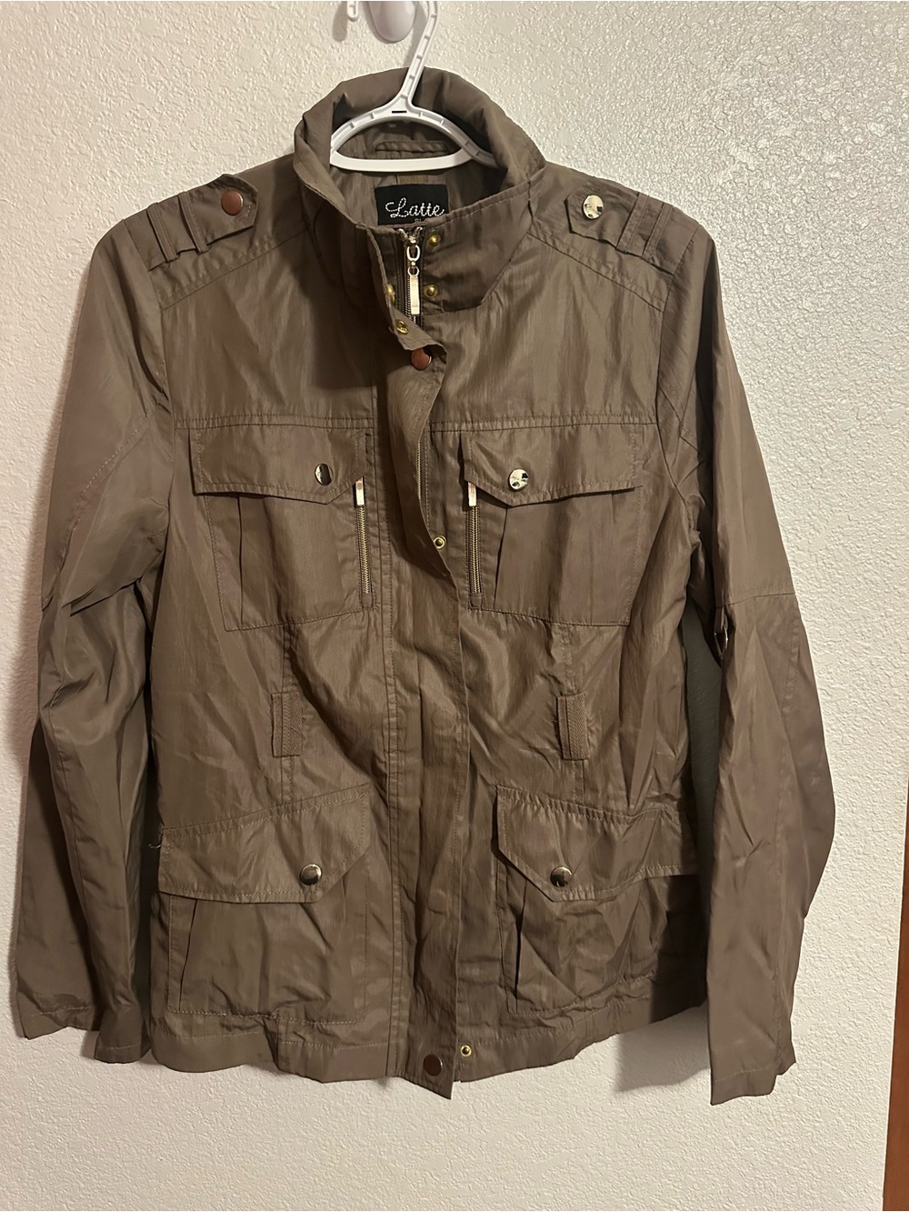 Lightweight Field Jacket in olive green